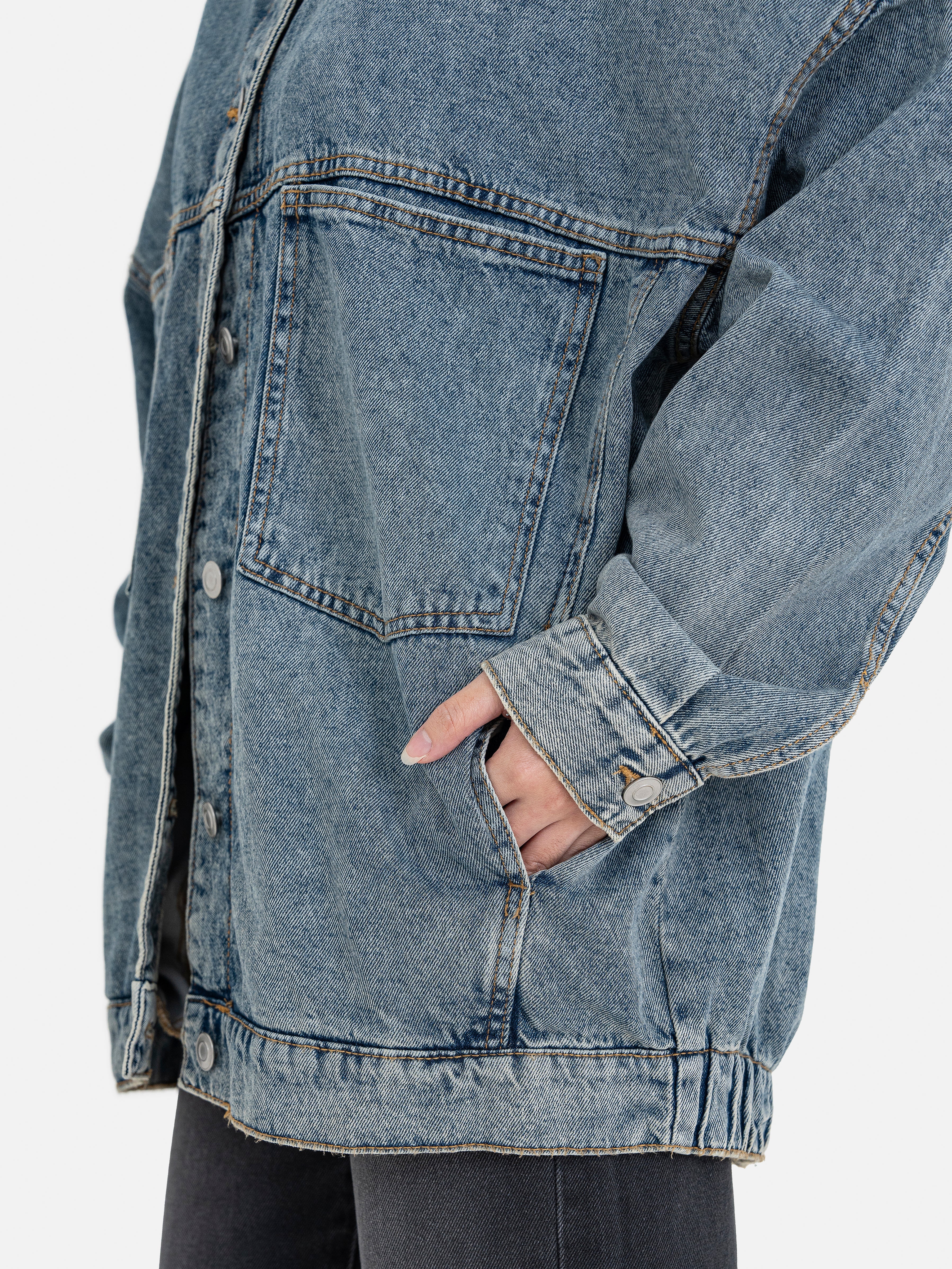 Toride Oversized Denim Jacket