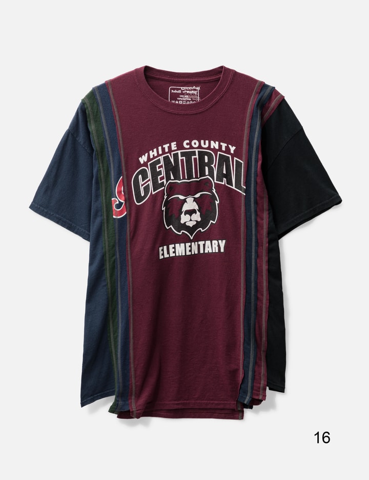 7 Cuts Wide T-shirt - College