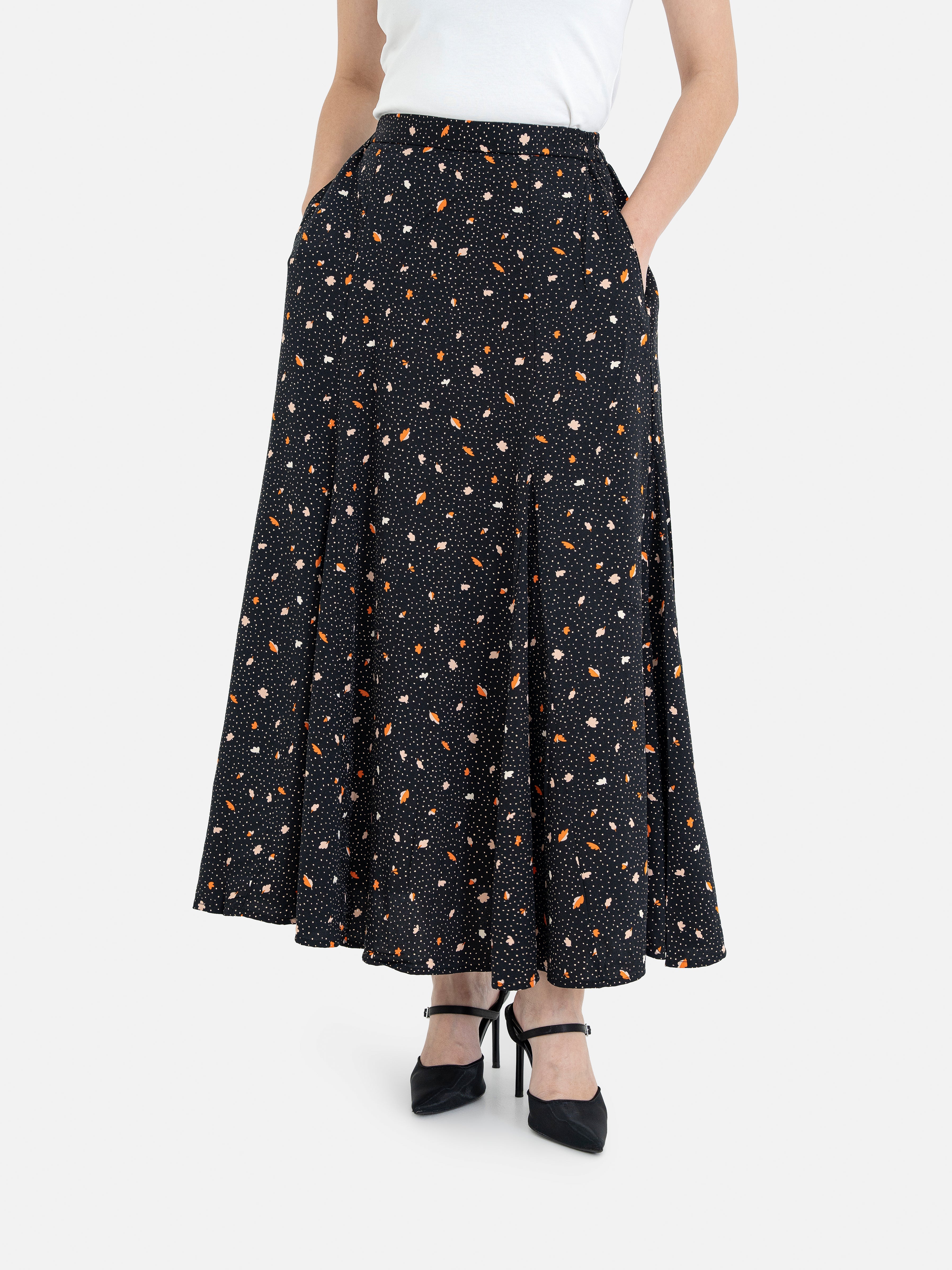 Tsuneo Mermaid Long Skirt