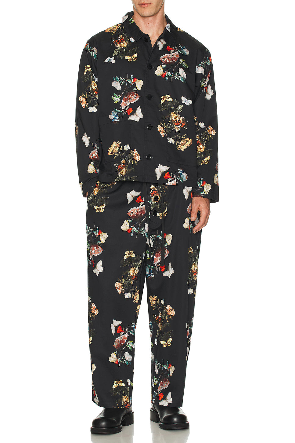 Printed Pajama Set