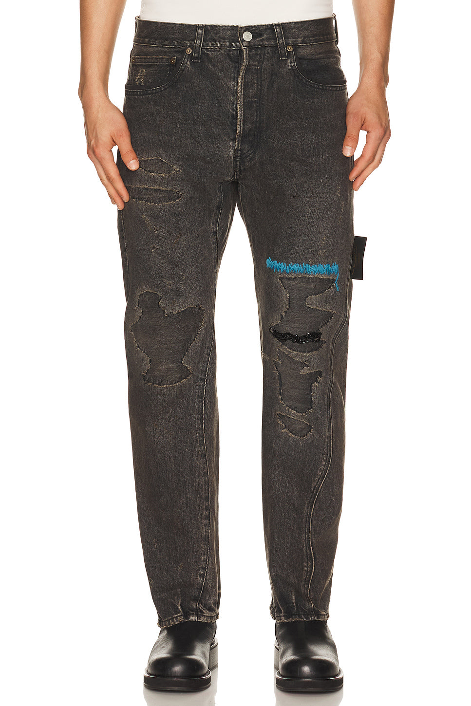 Distressed Jeans