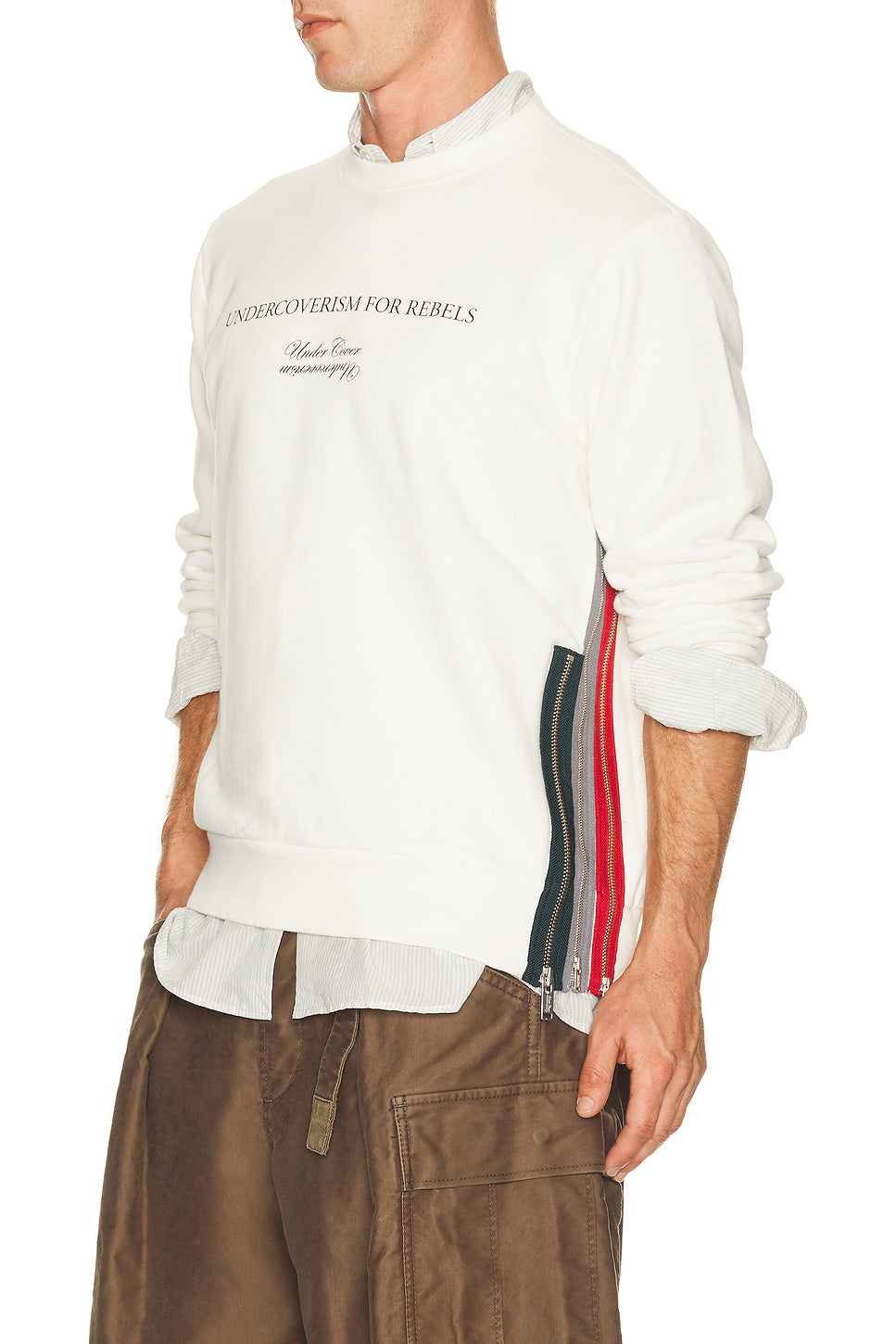 Side Zip Sweatshirt