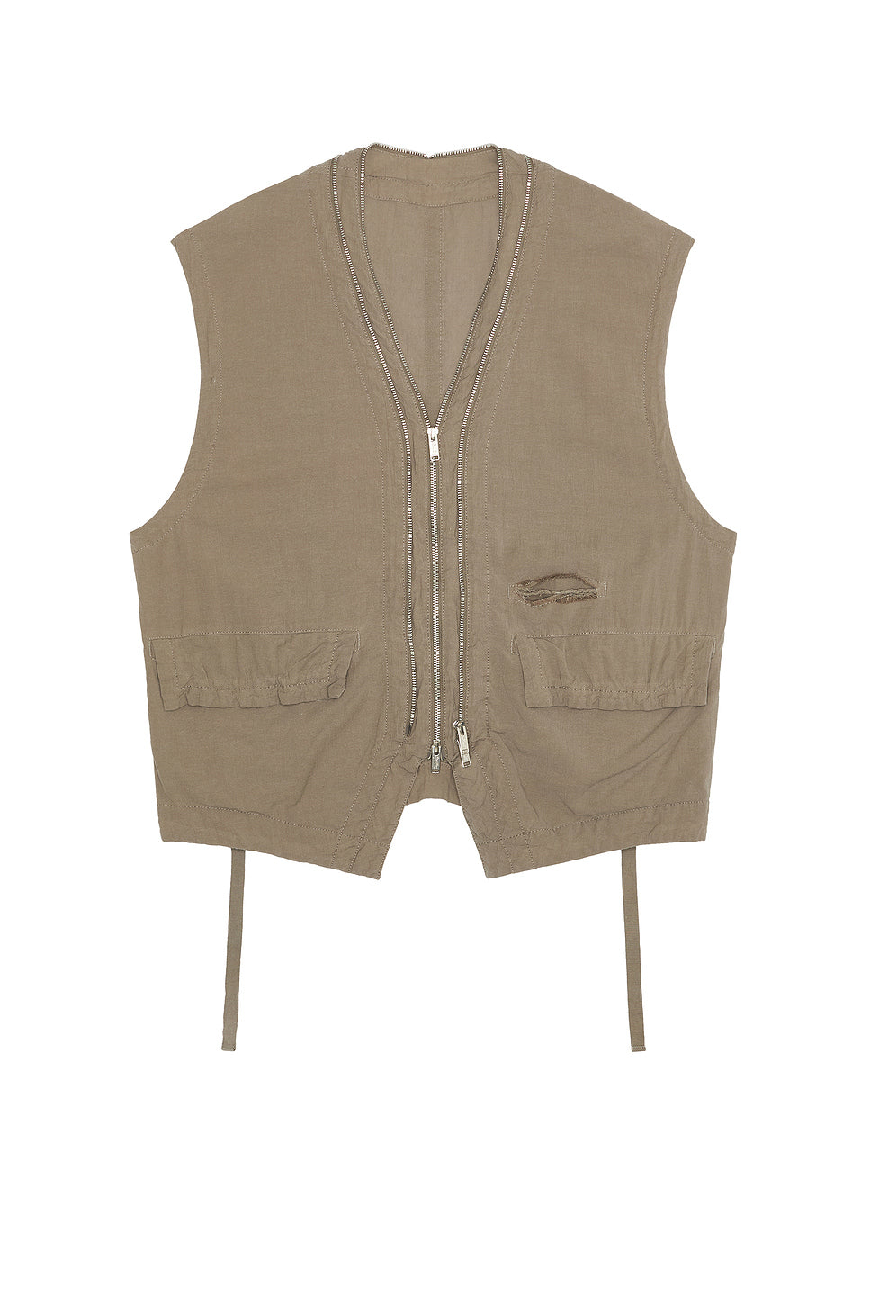 Zip Up Vest