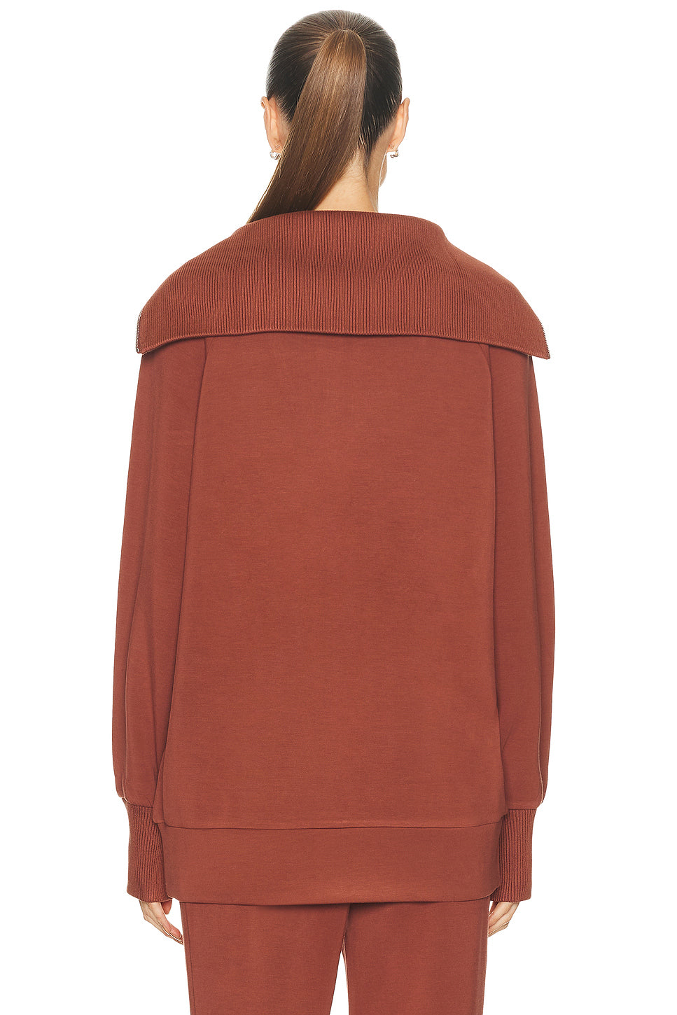 Xina Half Zip Longline Sweater