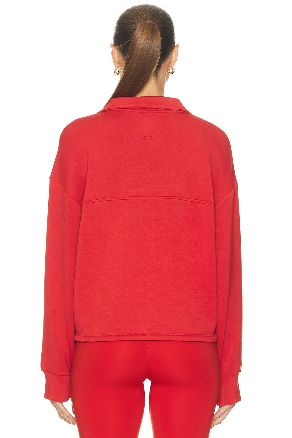 Sian Cropped Half Zip