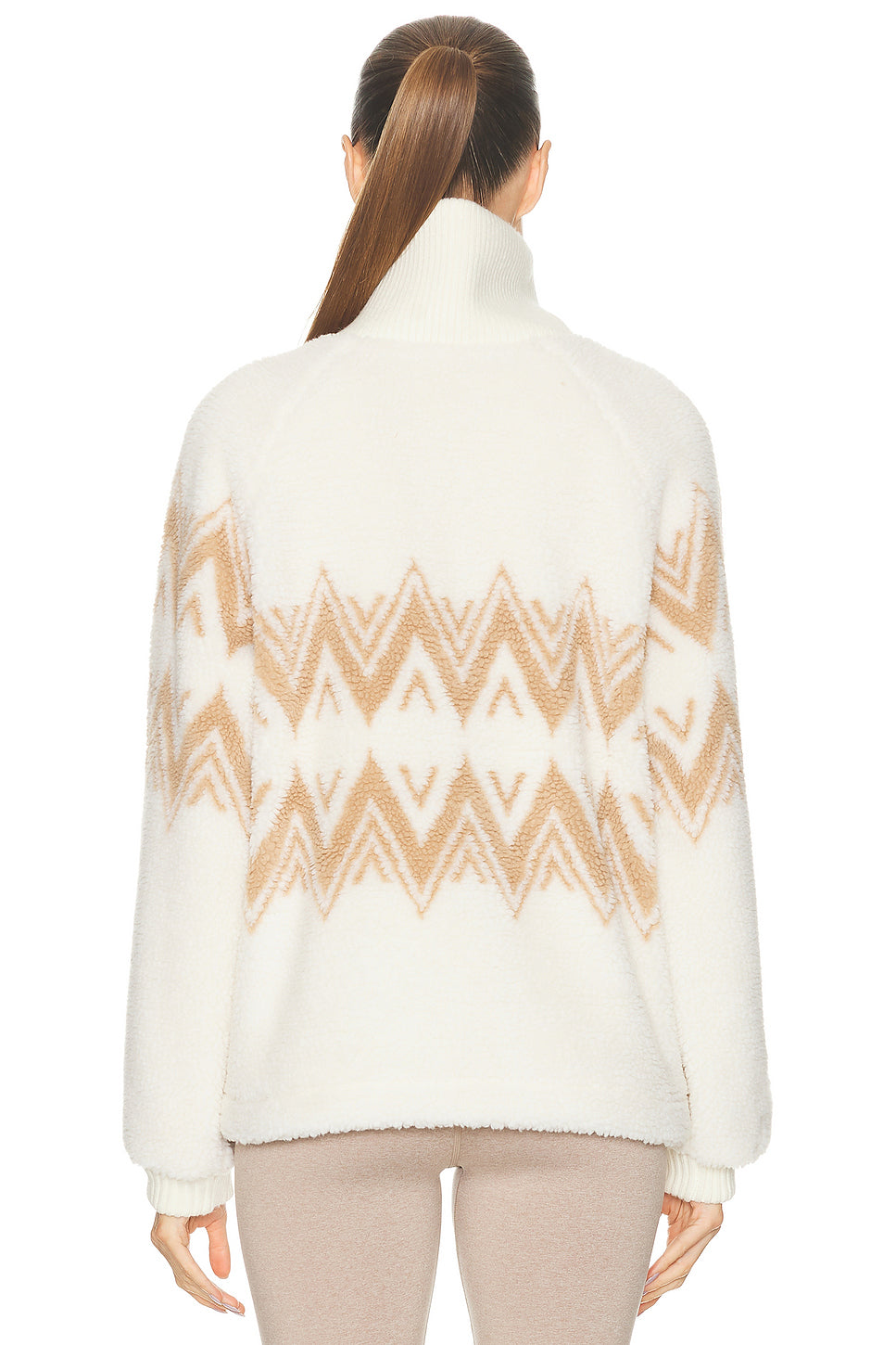 Hendrik Half Zip Sherpa Sweatshirt