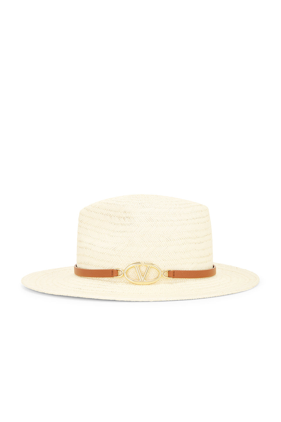 V Logo Moon Fedora