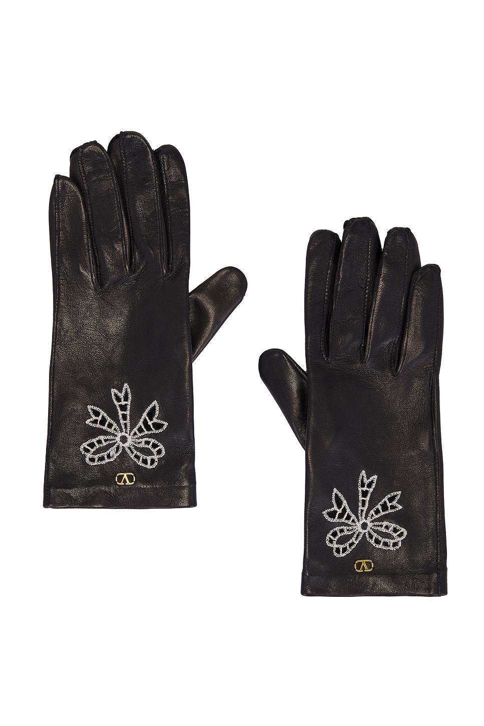 V Logo Signature Gloves