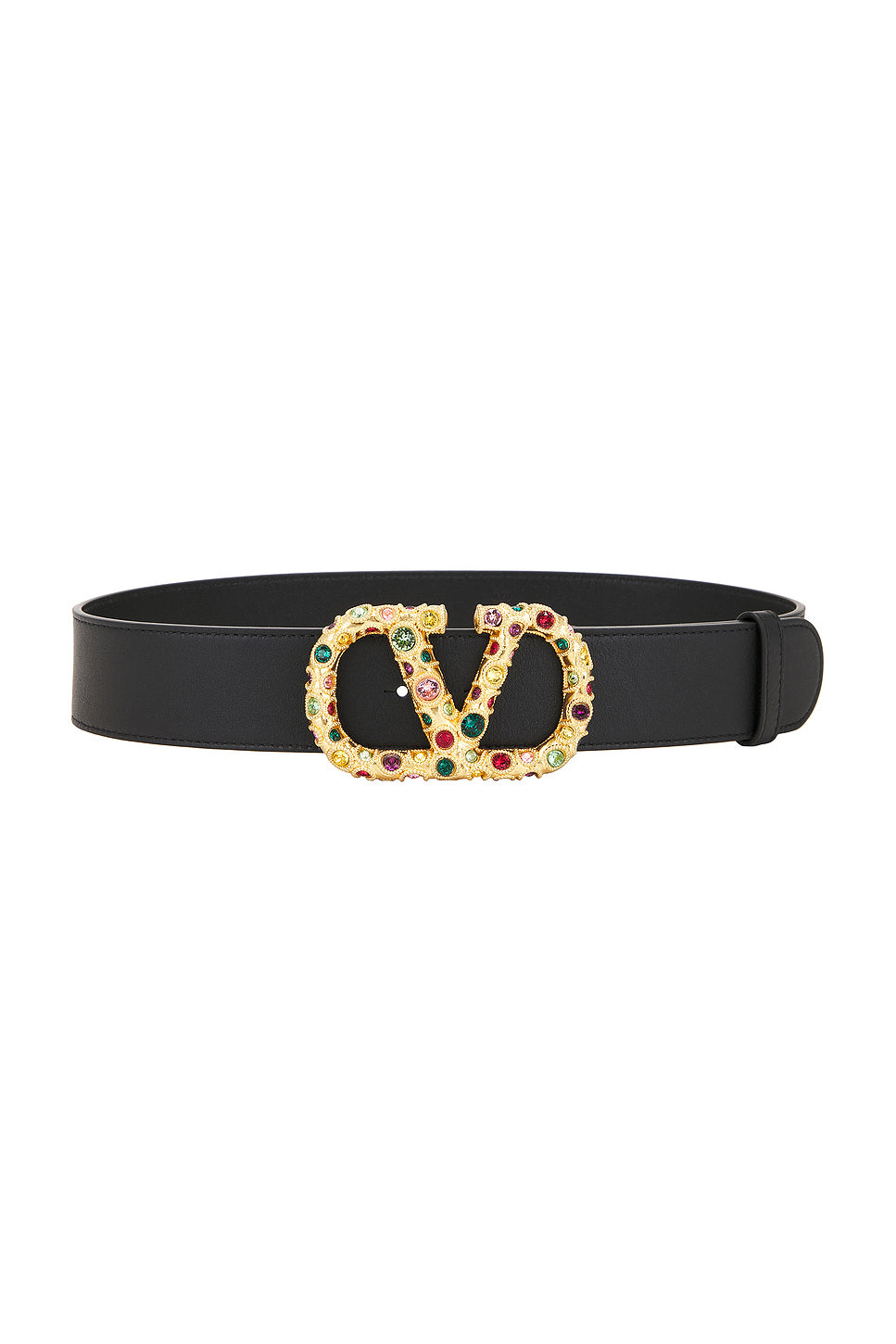 V Logo Jewele Signature 40 Belt