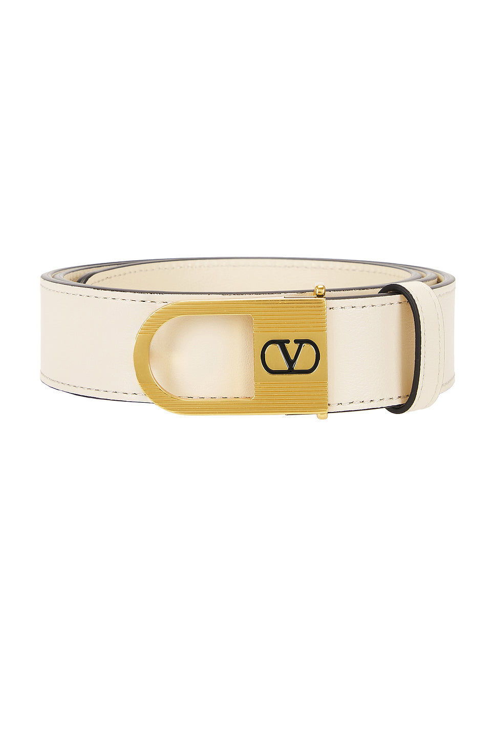 V Logo Signature Belt