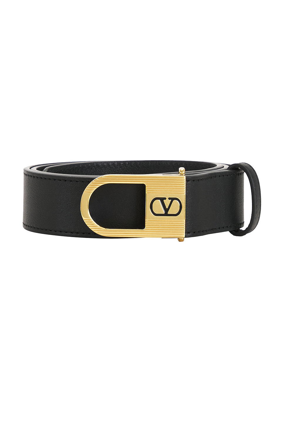 V Logo Signature Belt