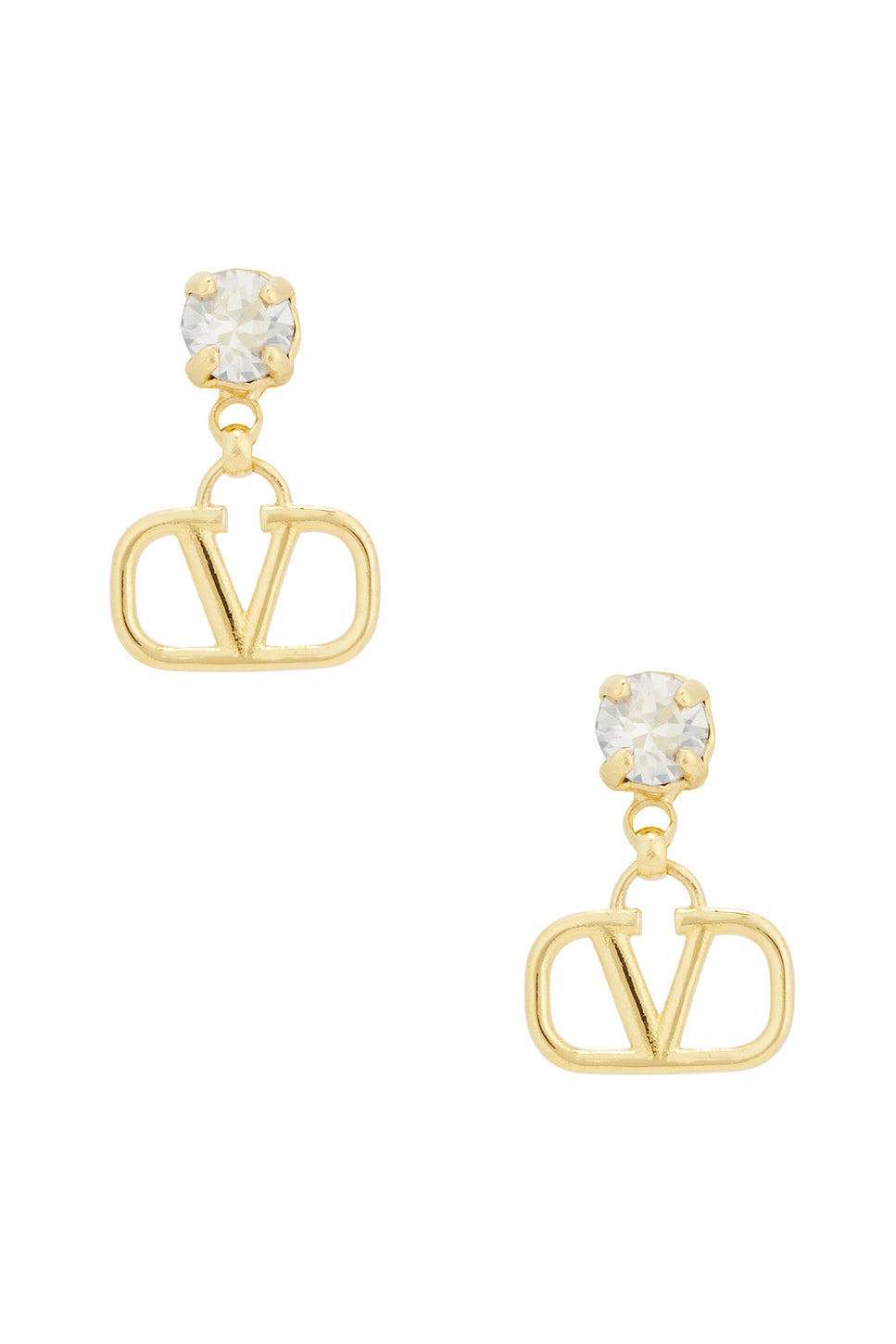 VLogo Signature 15mm Pendant Earrings