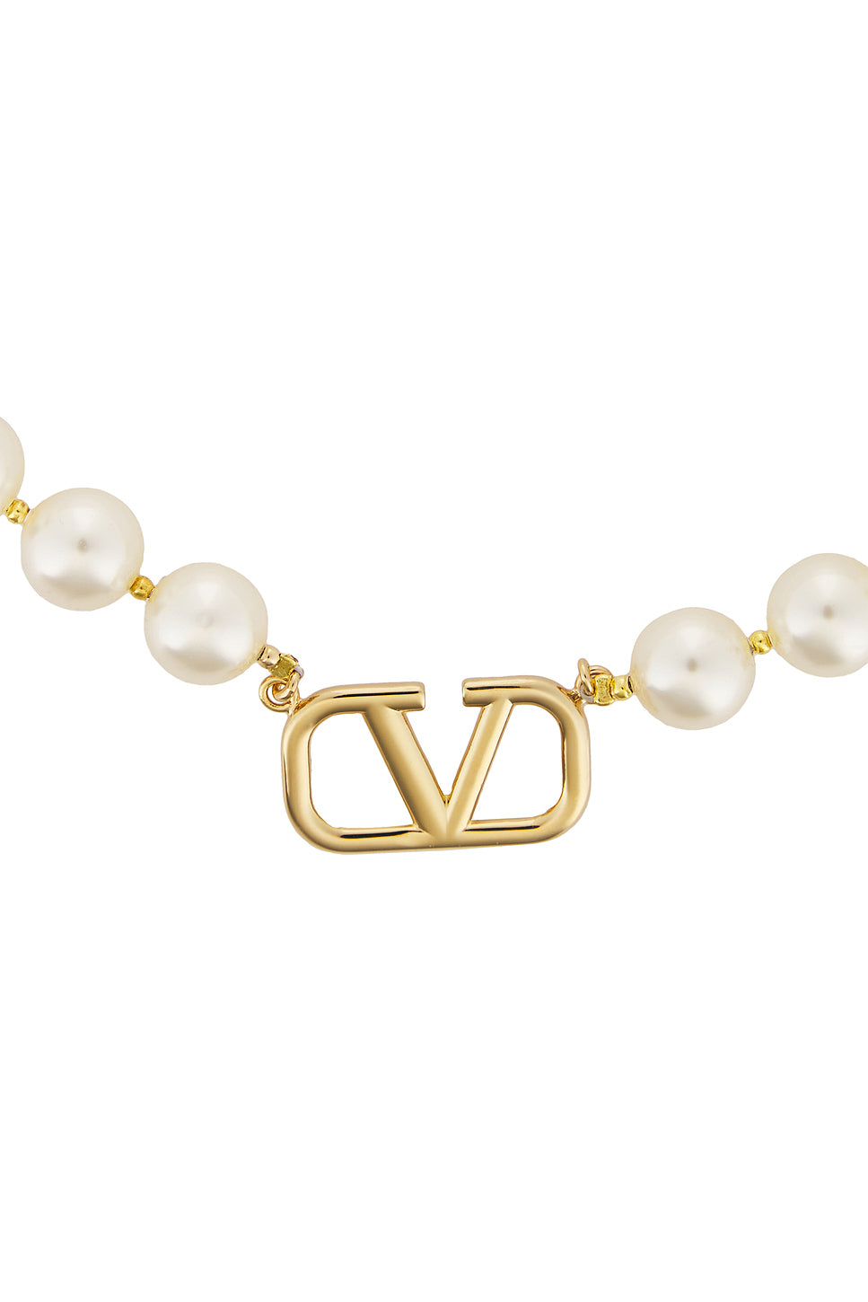VLogo Signature Pearl Necklace