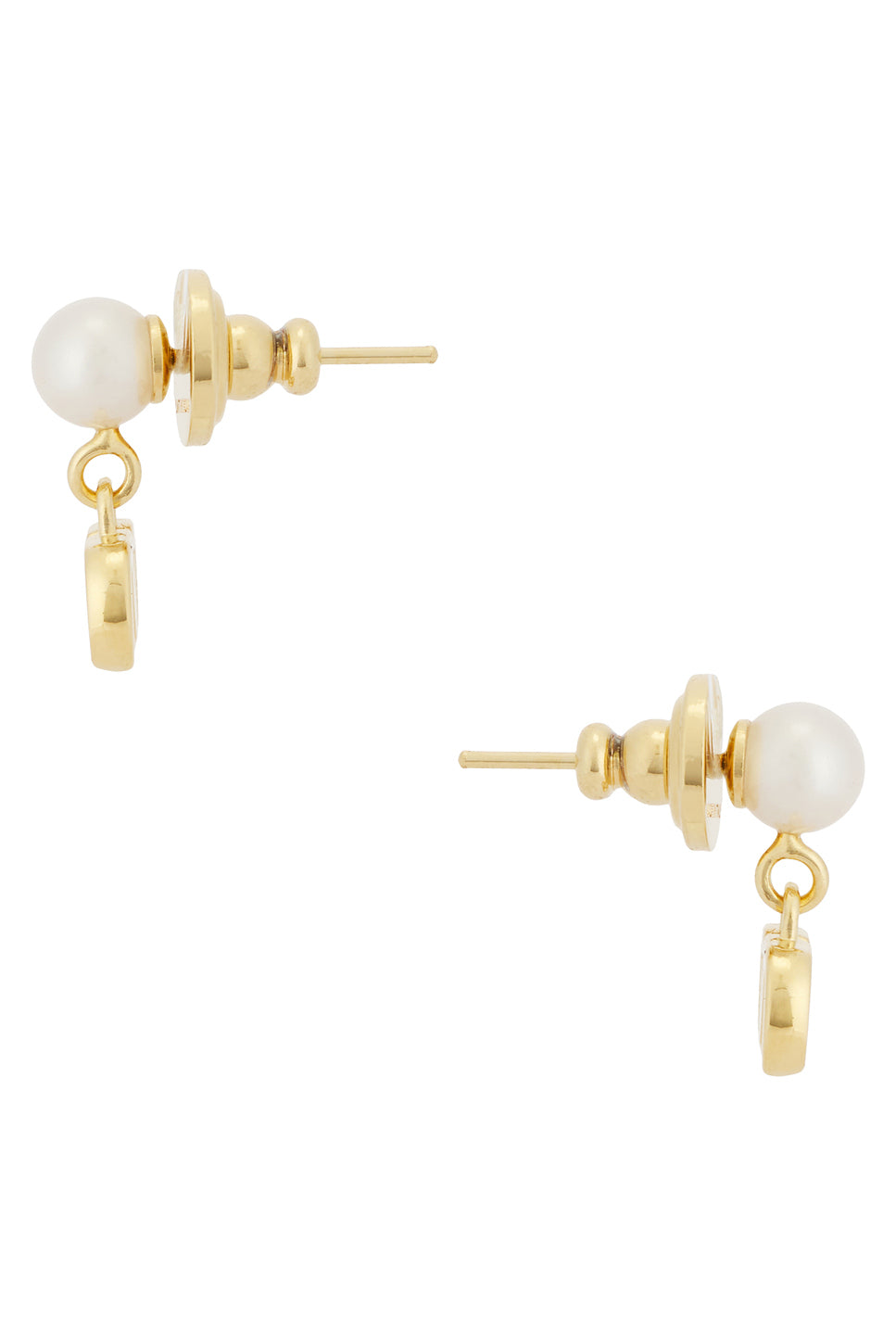 VLogo Signature Pearl Earrings