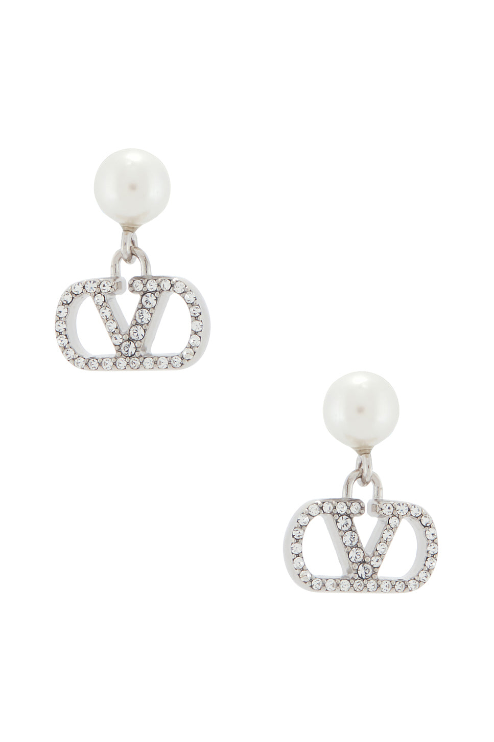 Vlogo Signature Pearl Earrings