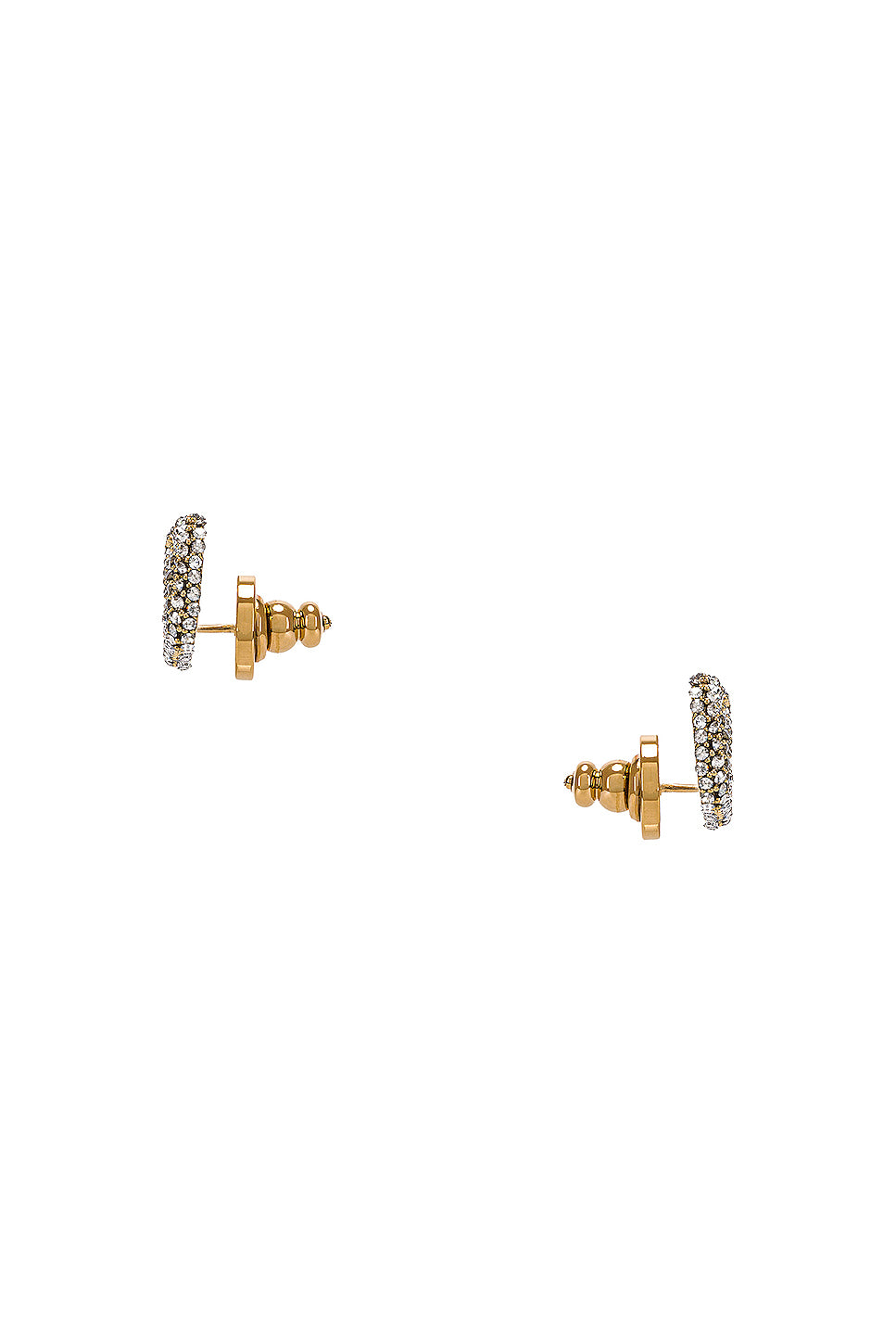 V Logo Signature Strass Earrings