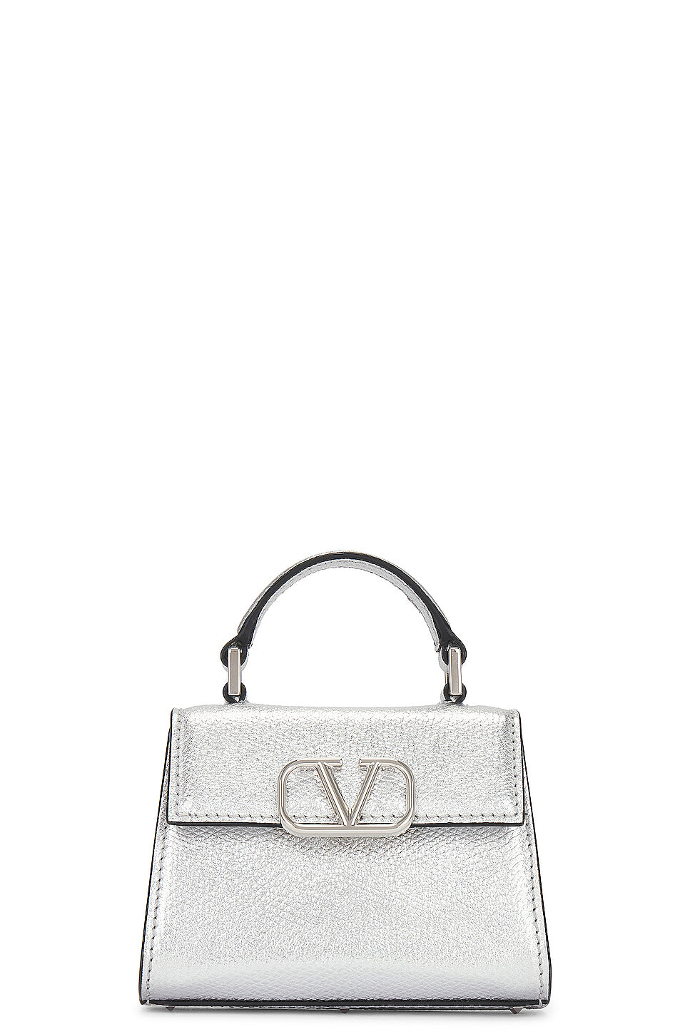 V Sling Micro Top Handle Bag