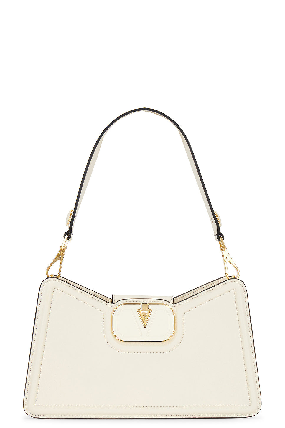 V Logo Shoulder Bag