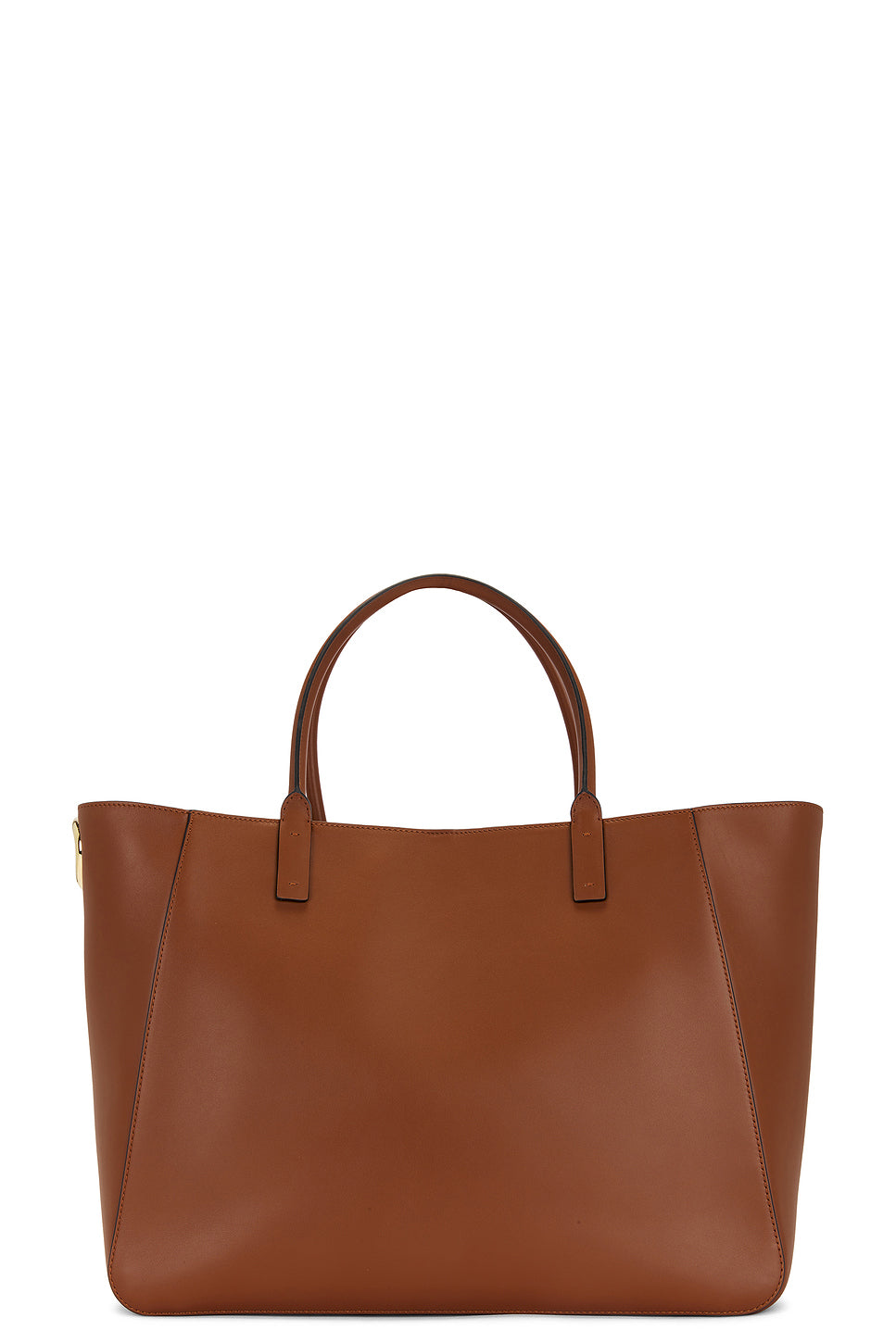 V Logo Side Tote