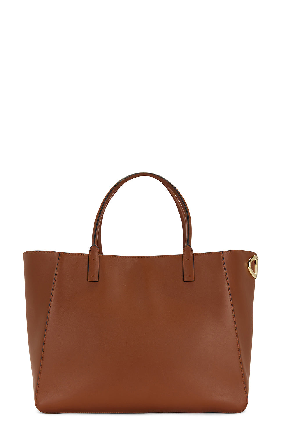 V Logo Side Tote