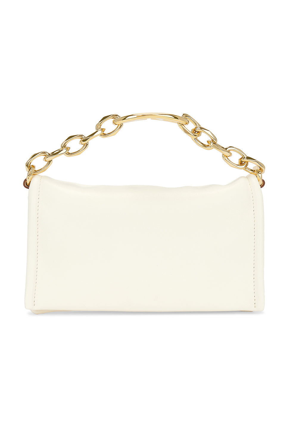 V Logo Chain Clutch