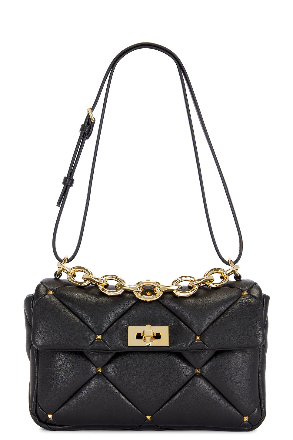 Roman Stud Shoulder Bag