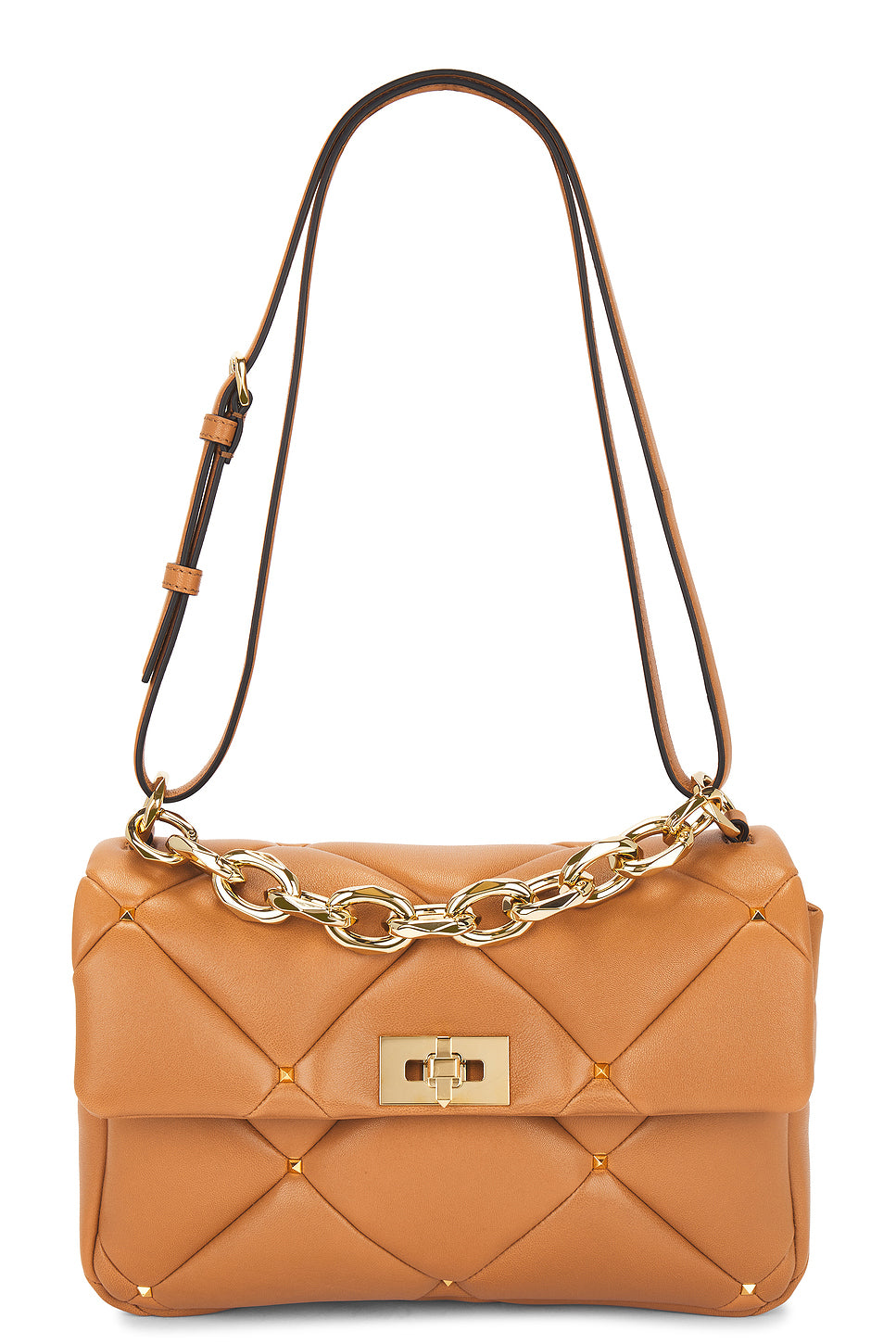 Roman Stud Shoulder Bag