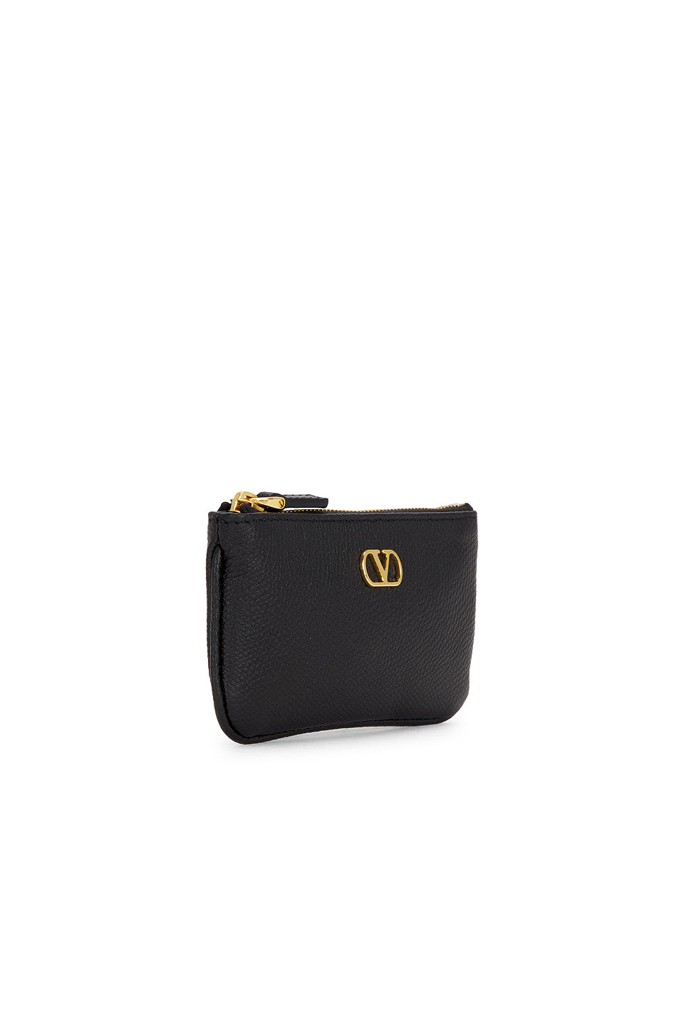 V Logo Signature Coin Purse