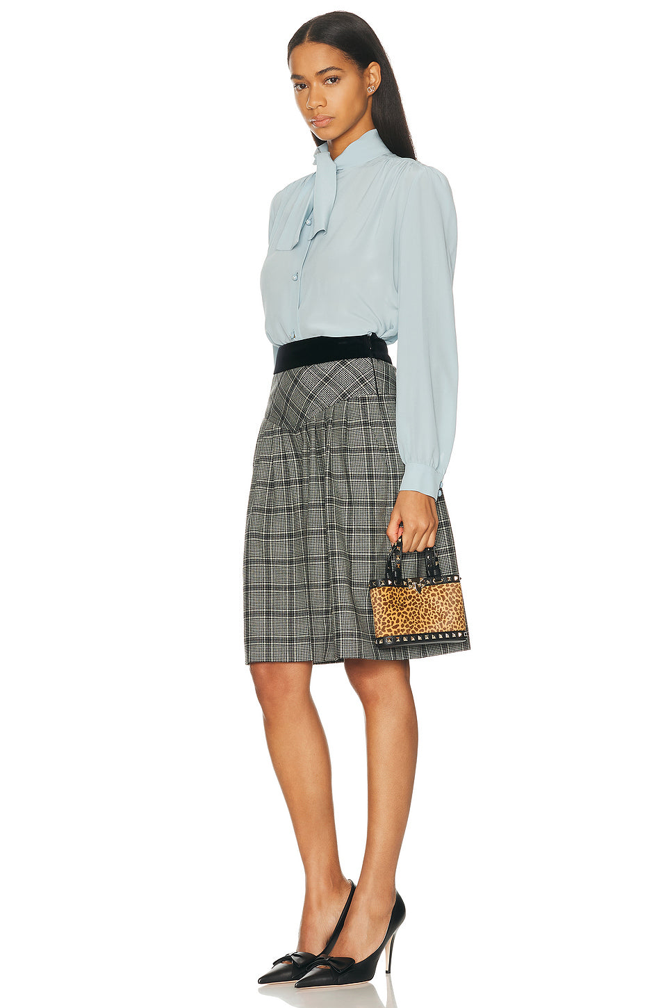 St. Mini Animalier Calf Hair Mini Bag