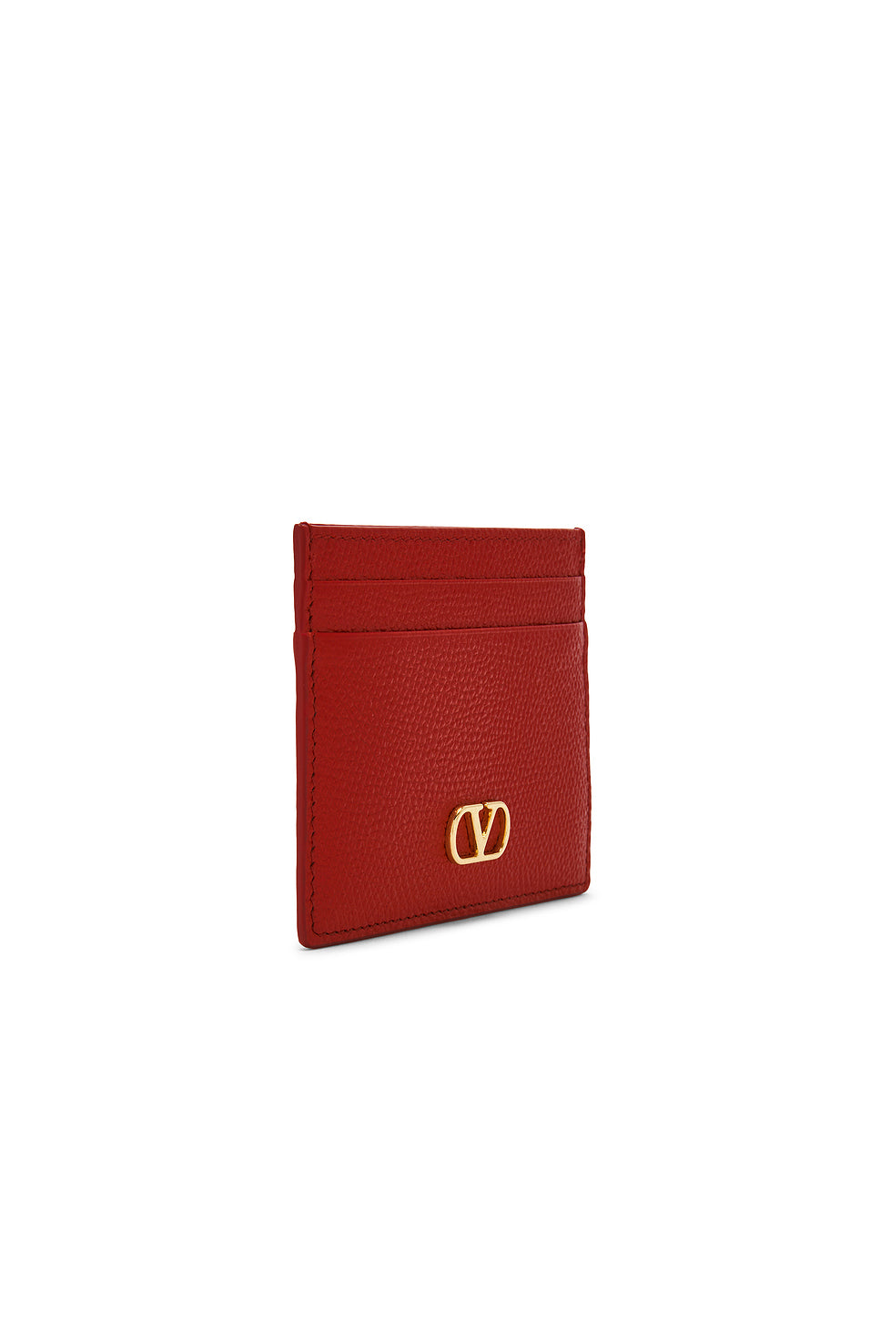 V Logo Signature Card Holder