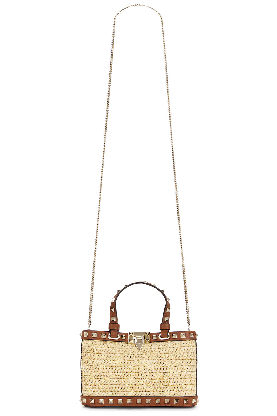 Rockstud Crochet Mini Bag