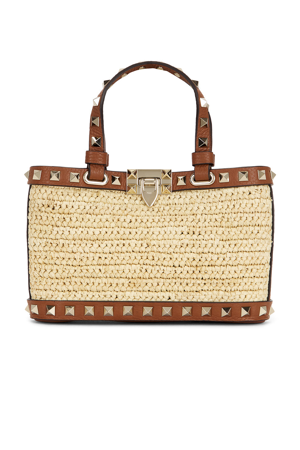 Rockstud Crochet Mini Bag
