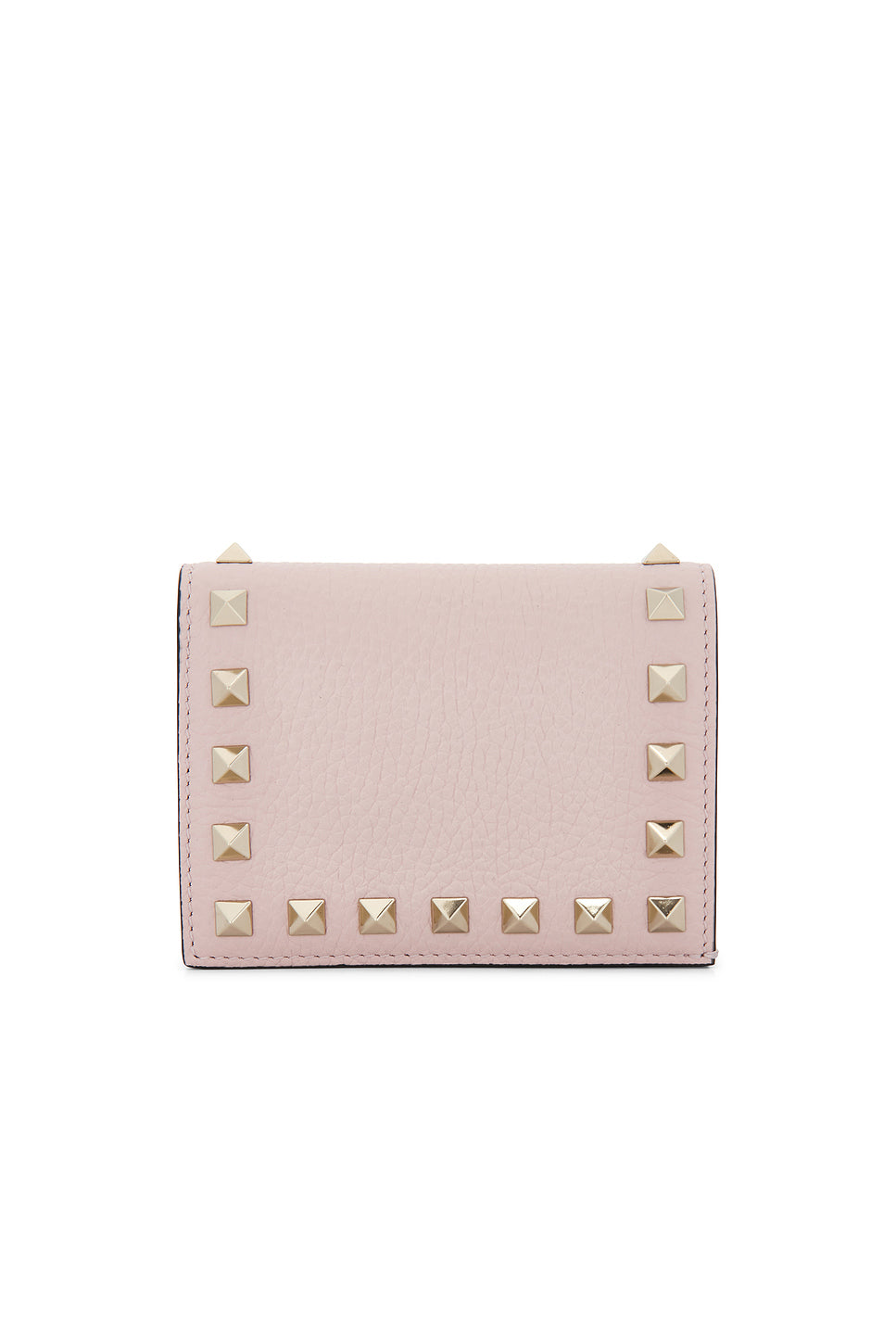 Rockstud Flap French Wallet