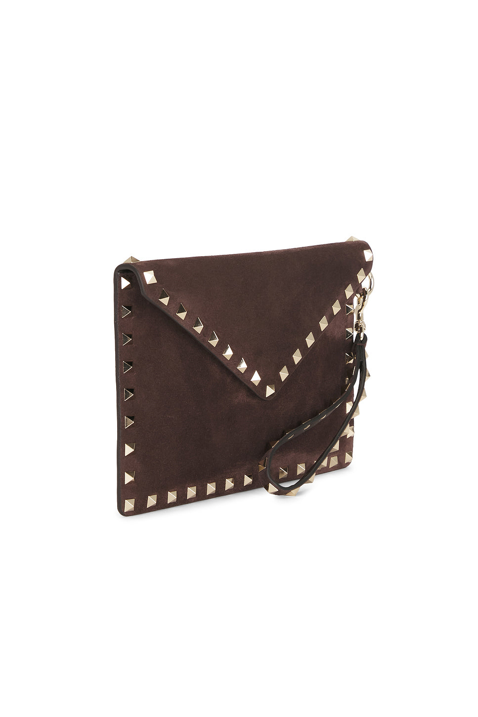 Rockstud Medium Flat Pouch
