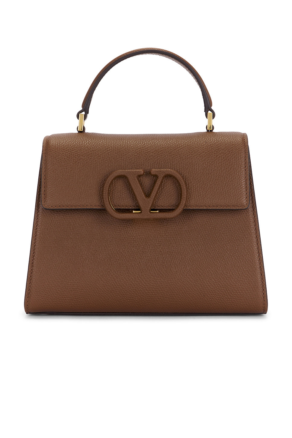 V Sling Small Top Handle Bag
