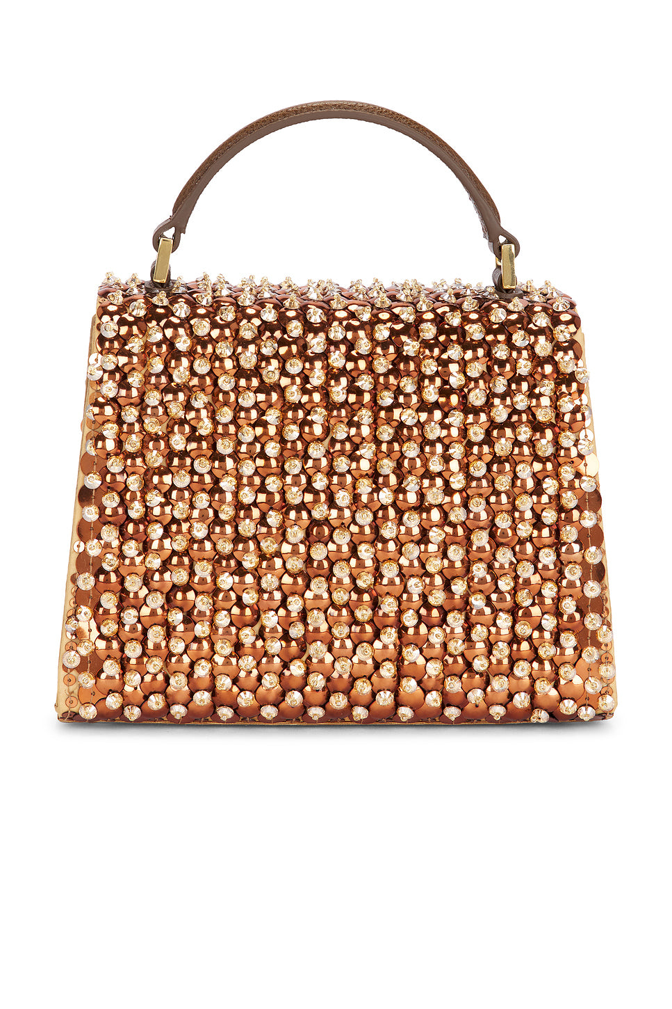 V Sling Mini Top Handle Bag