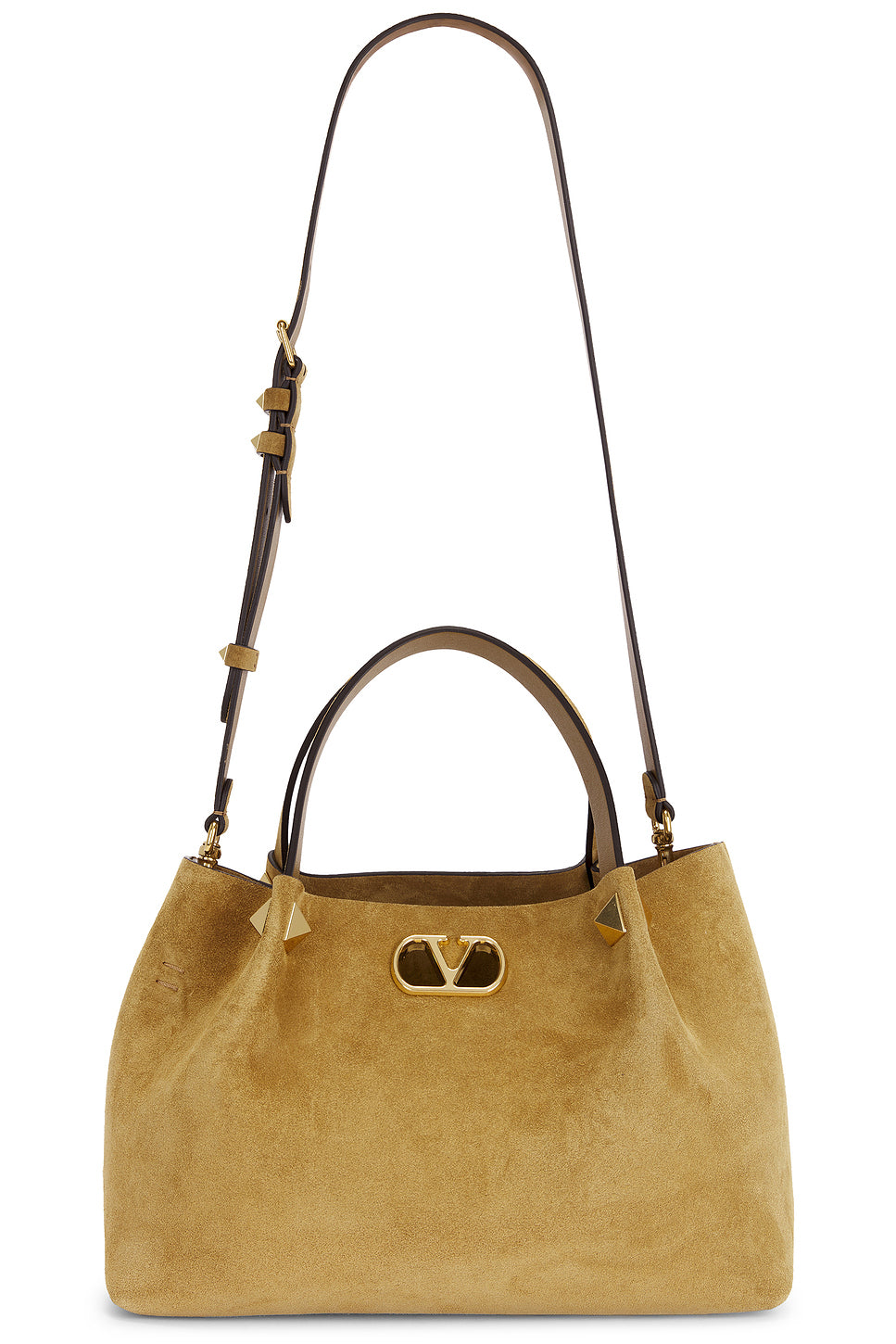V Logo Signature Small Tote Bag