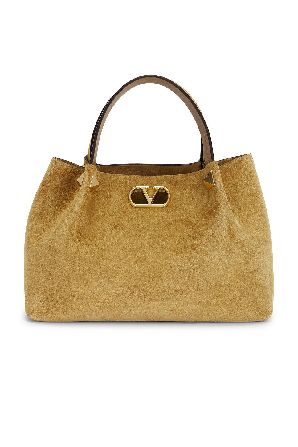 V Logo Signature Small Tote Bag