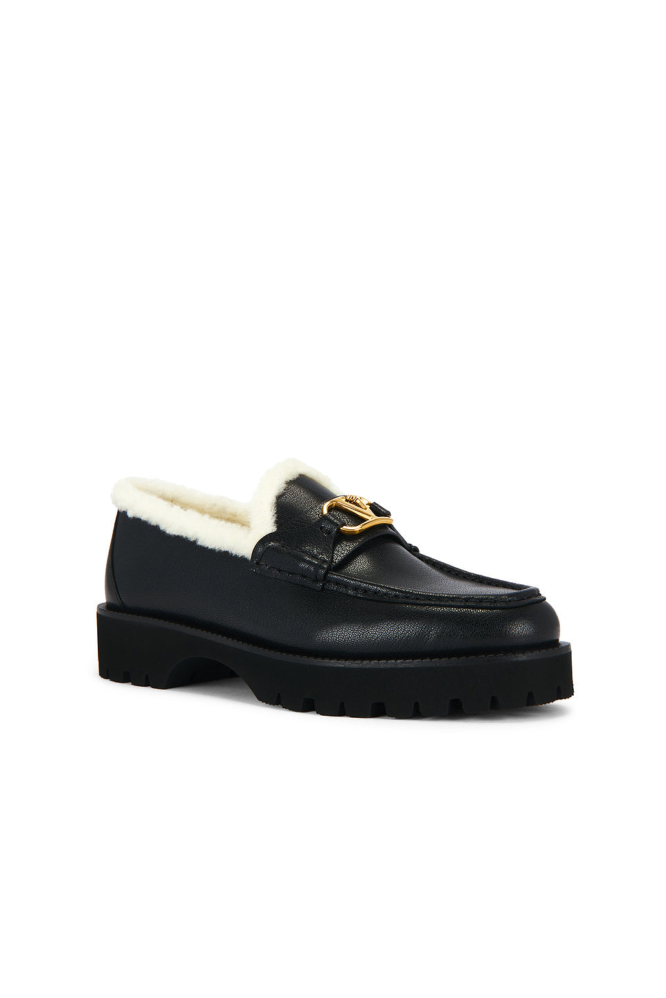V Logo Signature Loafer