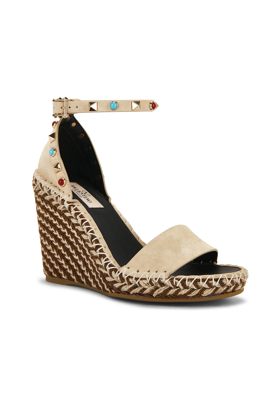 Rockstud Wedge Espadrille