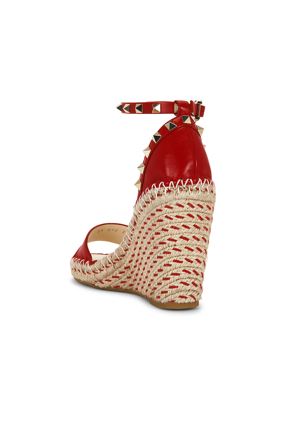 Rockstud Double Wedge Espadrilles