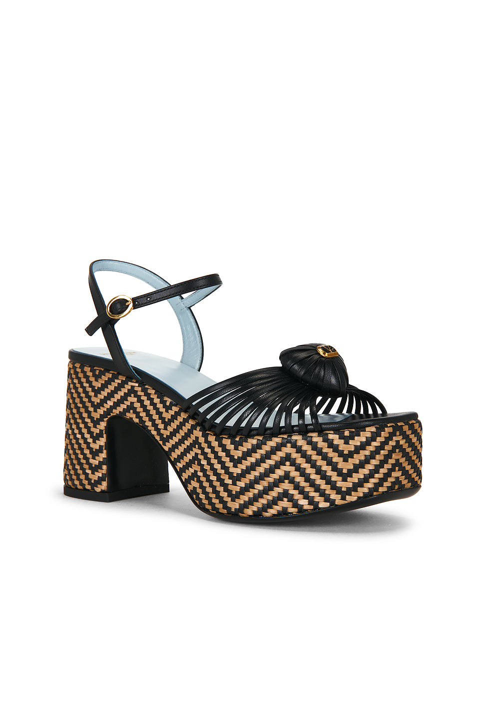 Coeur Royal Wedge Espadrilles