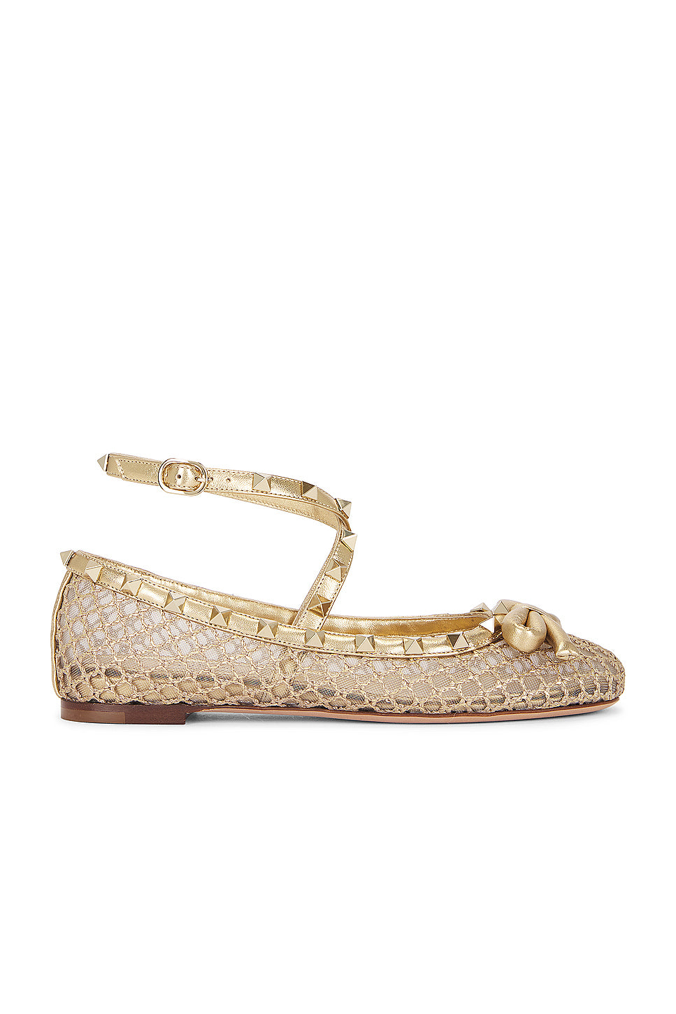 Rockstud Ballerina Flat