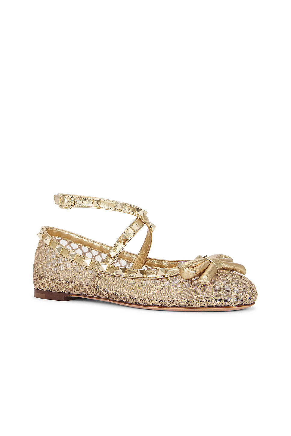 Rockstud Ballerina Flat