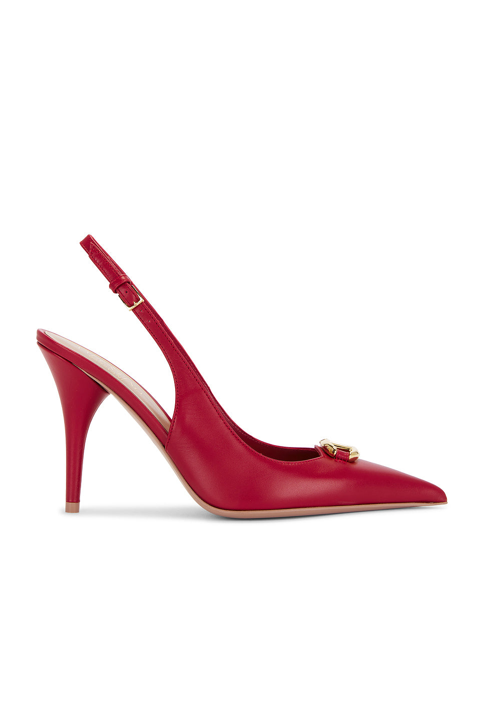 V Logo The Bold Edition Sling Back Pump