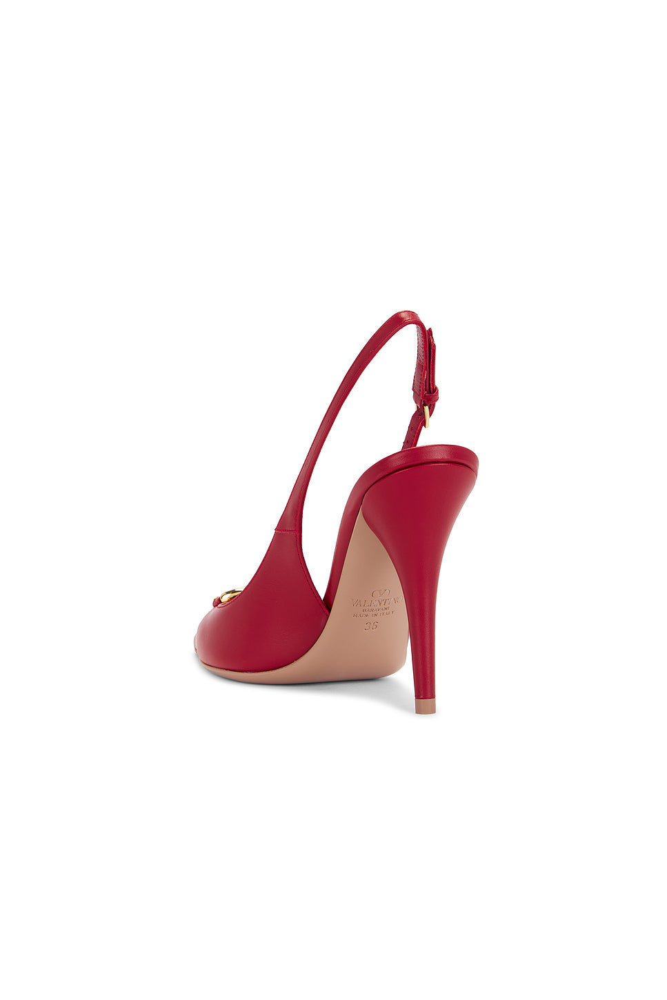 V Logo The Bold Edition Sling Back Pump