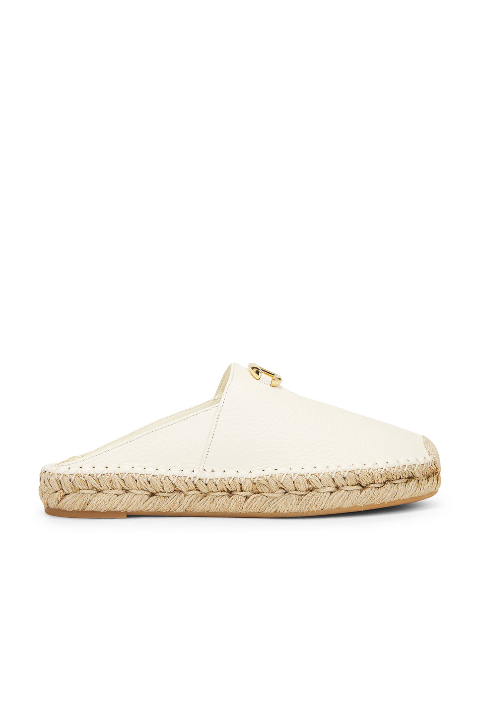 V Logo Moon Espadrille Mule