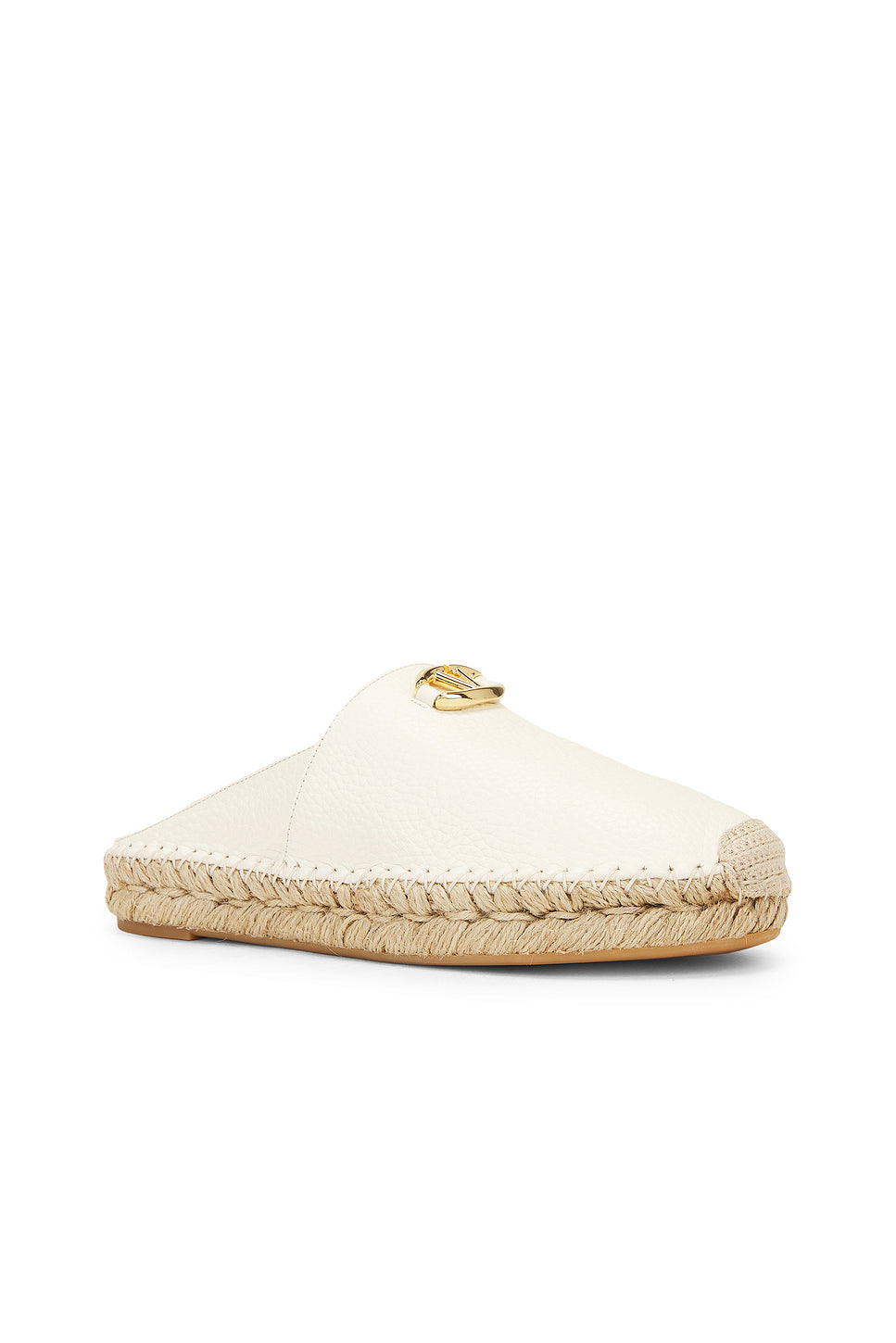 V Logo Moon Espadrille Mule