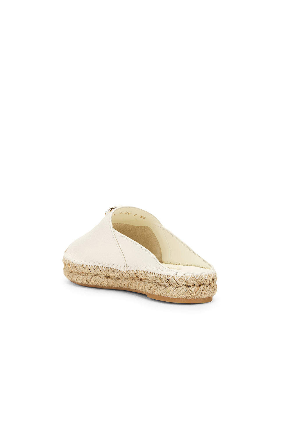 V Logo Moon Espadrille Mule