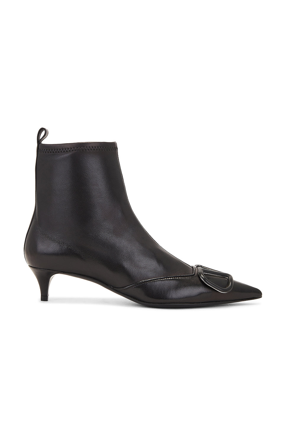 V Logo Signature Stretch Bootie